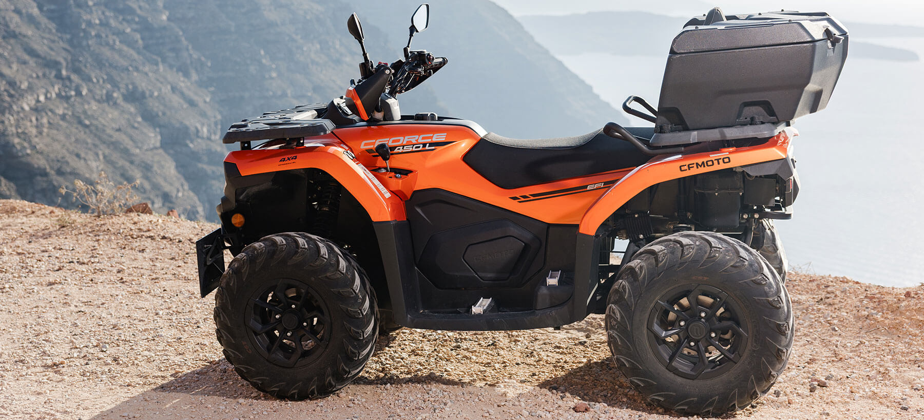 CFMOTO CForce 450L ATV rental Santorini