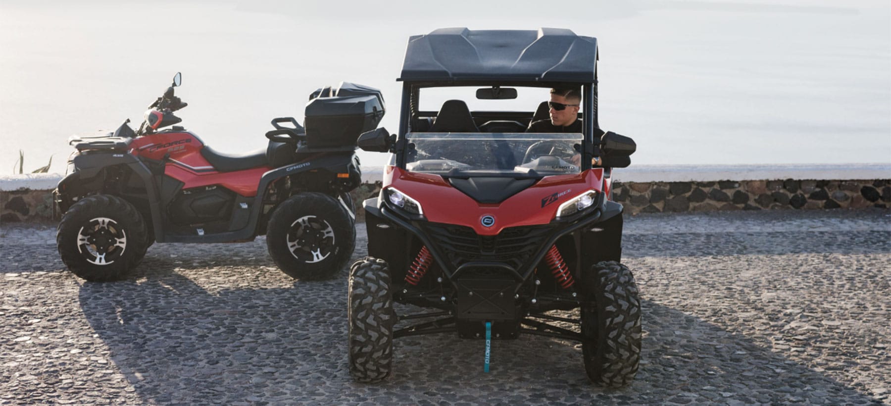 CFMOTO CForce 625 Touring ATV rental Santorini